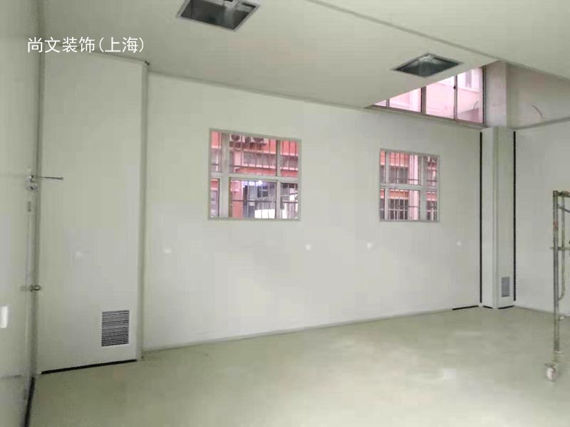 浦東康橋無(wú)塵車間裝修<